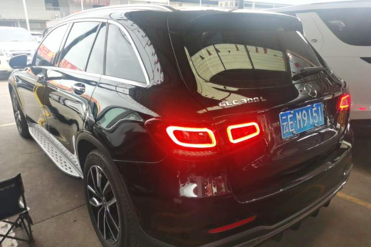 Used Mercedes-Benz GLC 2021 GLC 300 L 4MATIC Dynamic Model Rear Left 45 Deg