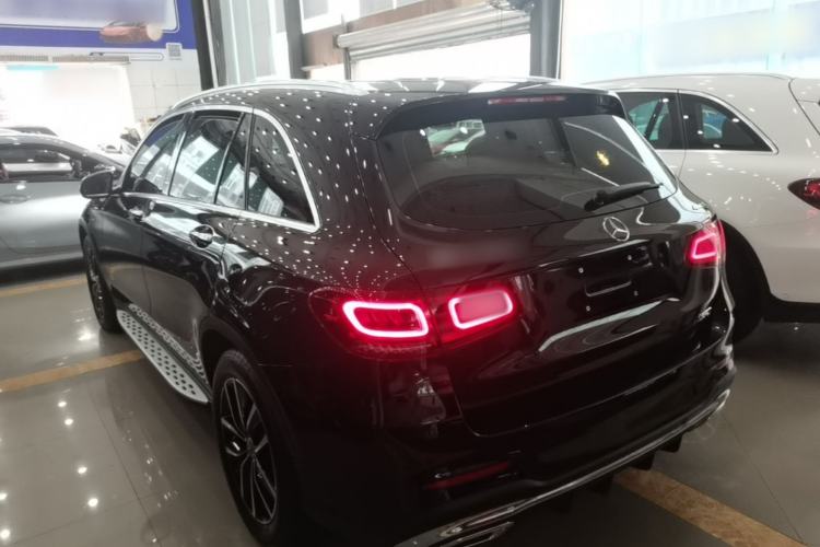 Used Mercedes-Benz GLC 2021 GLC 300 L 4MATIC Dynamic Model Rear Left 45 Deg