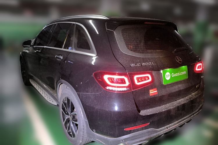 Used Mercedes-Benz GLC 2021 GLC 300 L 4MATIC Dynamic Model Rear Left 45 Deg