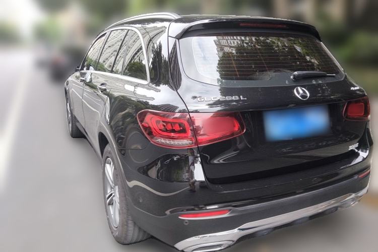 Used Mercedes-Benz GLC 2021 GLC 260 L 4MATIC Dynamic Edition Rear Left 45 Deg