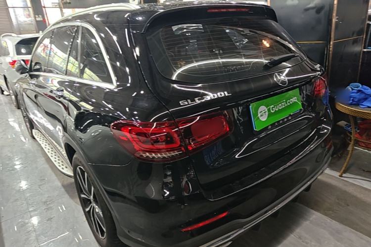 Used Mercedes-Benz GLC 2021 GLC 300 L 4MATIC Dynamic Model Rear Left 45 Deg