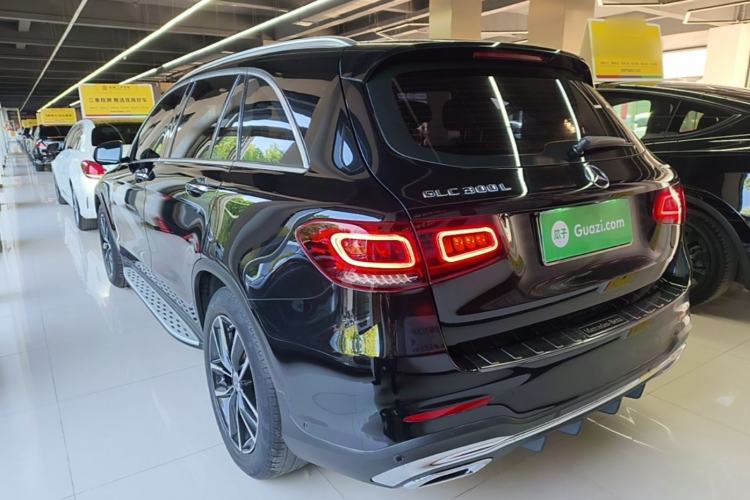 Used Mercedes-Benz GLC 2021 GLC 300 L 4MATIC Dynamic Model Rear Left 45 Deg