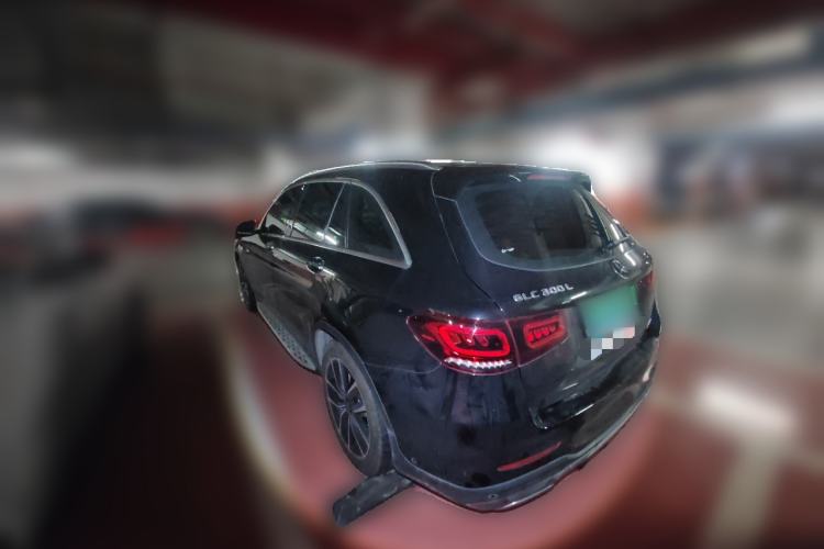 Used Mercedes-Benz GLC 2021 GLC 300 L 4MATIC Dynamic Model Rear Left 45 Deg