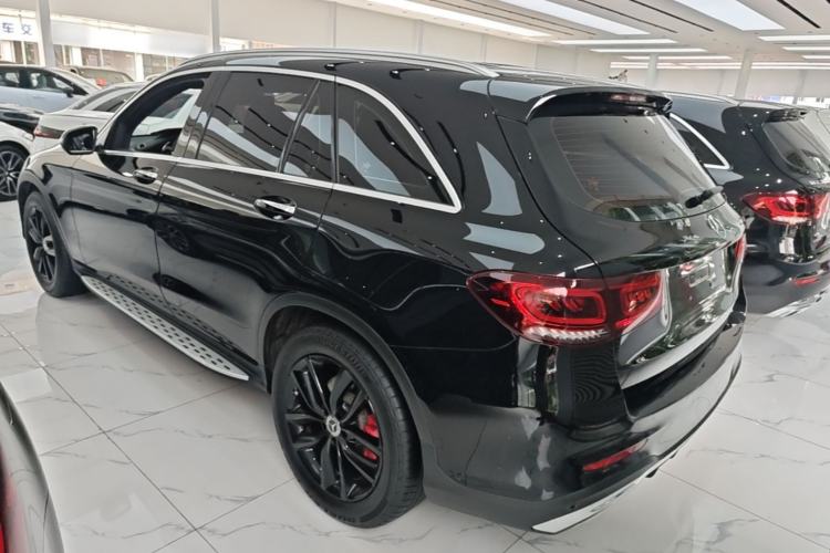 Used Mercedes-Benz GLC 2021 GLC 300 L 4MATIC Dynamic Model Rear Left 45 Deg