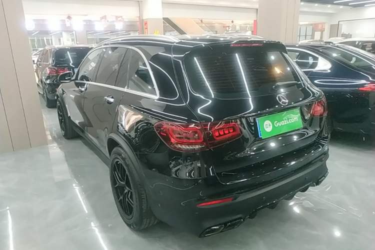 Used Mercedes-Benz GLC 2021 GLC 260 L 4MATIC Dynamic Edition Rear Left 45 Deg