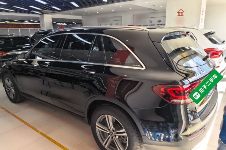 Used Mercedes-Benz GLC 2021 GLC 260 L 4MATIC Dynamic Edition Rear Left 45 Deg