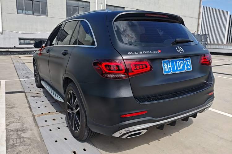Used Mercedes-Benz GLC 2021 GLC 300 L 4MATIC Dynamic Model Rear Left 45 Deg