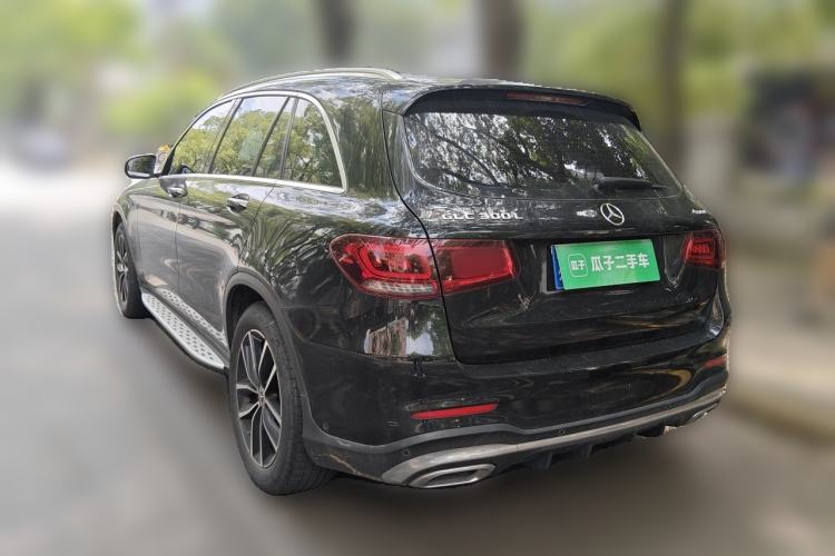 Used Mercedes-Benz GLC 2021 GLC 300 L 4MATIC Dynamic Model Rear Left 45 Deg