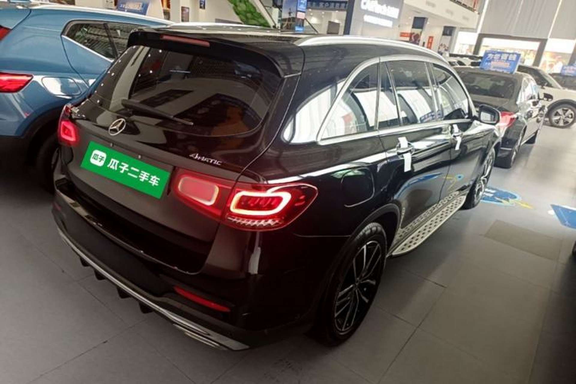 Used Mercedes-Benz GLC 2021 GLC 300 L 4MATIC Dynamic Model Rear Right 45 Deg
