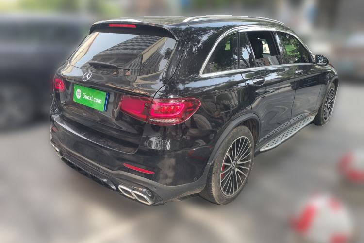 Used Mercedes-Benz GLC 2021 GLC 300 L 4MATIC Dynamic Model Rear Right 45 Deg