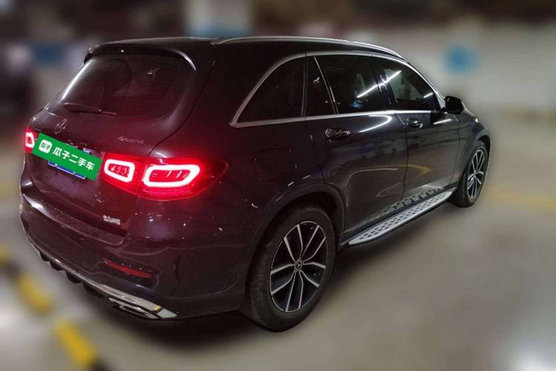 Used Mercedes-Benz GLC 2021 GLC 300 L 4MATIC Dynamic Model Rear Right 45 Deg