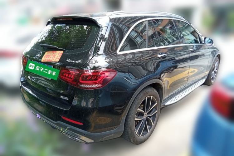 Used Mercedes-Benz GLC 2021 GLC 300 L 4MATIC Dynamic Model Rear Right 45 Deg