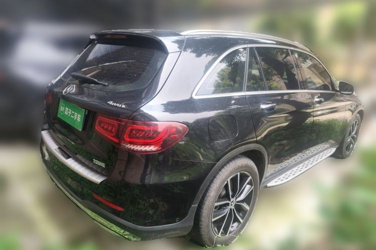 Used Mercedes-Benz GLC 2021 GLC 300 L 4MATIC Dynamic Model Rear Right 45 Deg