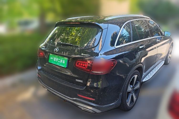 Used Mercedes-Benz GLC 2021 GLC 300 L 4MATIC Luxury Model Rear Right 45 Deg