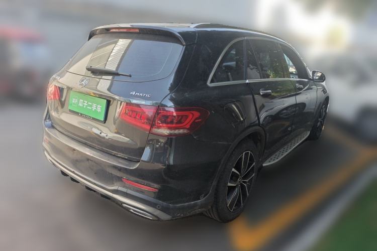 Used Mercedes-Benz GLC 2021 GLC 300 L 4MATIC Dynamic Model Rear Right 45 Deg