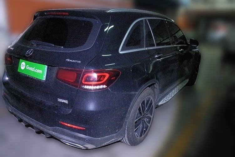 Used Mercedes-Benz GLC 2021 GLC 300 L 4MATIC Dynamic Model Rear Right 45 Deg