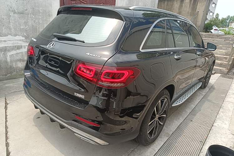 Used Mercedes-Benz GLC 2021 GLC 300 L 4MATIC Dynamic Model Rear Right 45 Deg