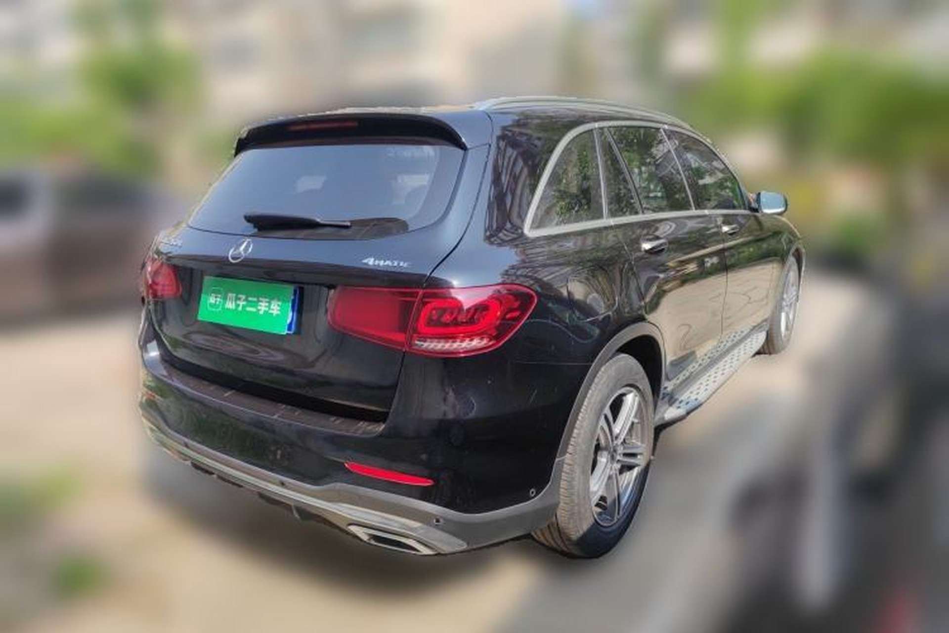 Used Mercedes-Benz GLC 2021 GLC 260 L 4MATIC Dynamic Edition Rear Right 45 Deg
