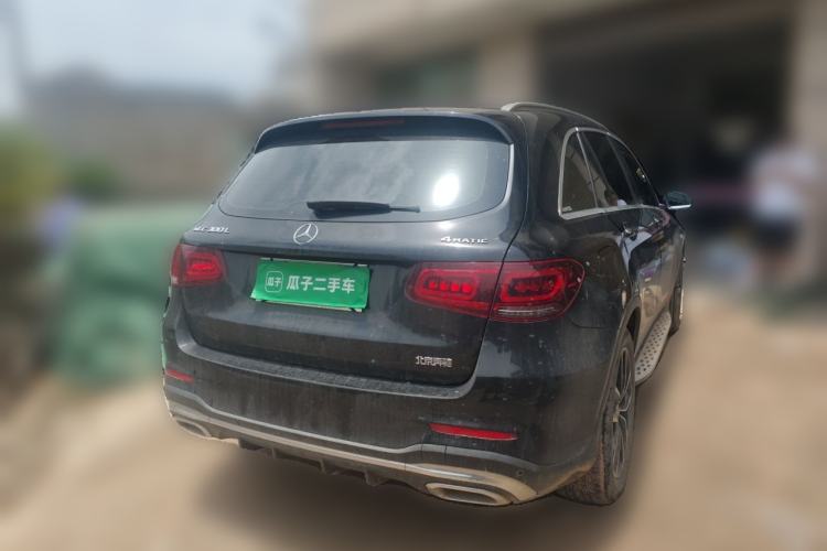 Used Mercedes-Benz GLC 2021 GLC 300 L 4MATIC Dynamic Model Rear Right 45 Deg