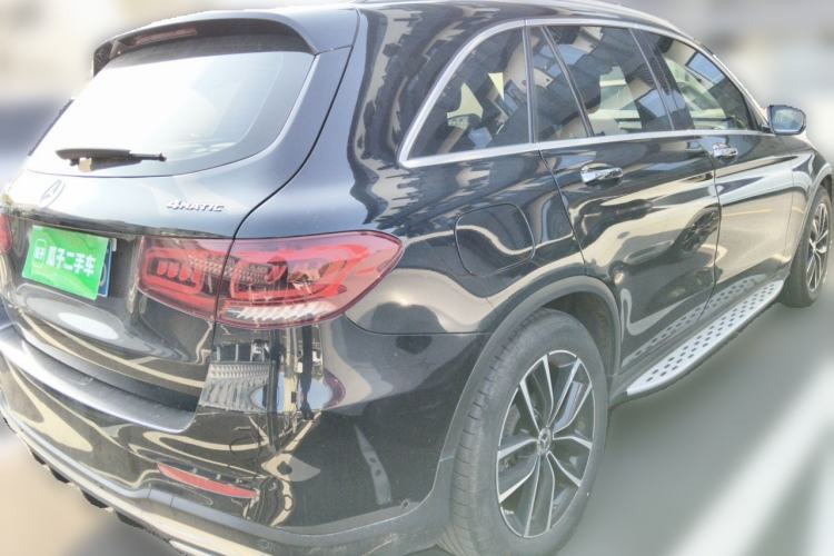 Used Mercedes-Benz GLC 2021 GLC 300 L 4MATIC Dynamic Model Rear Right 45 Deg