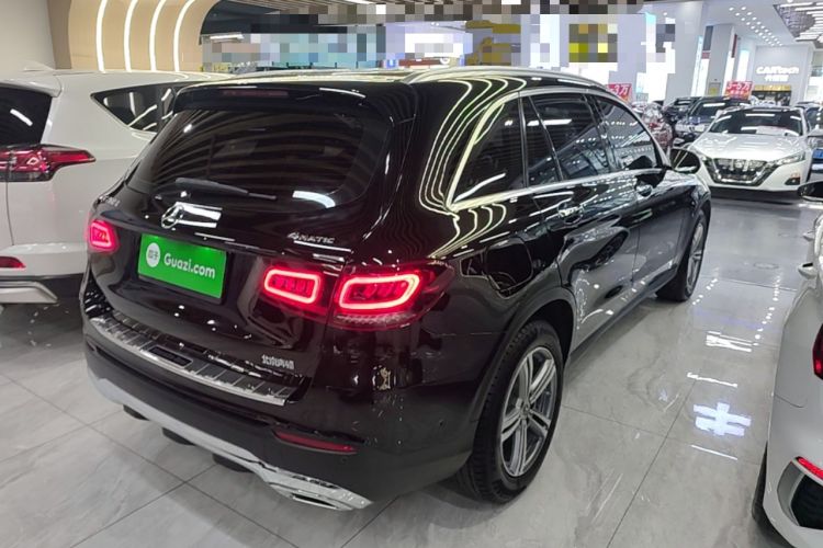Used Mercedes-Benz GLC 2021 GLC 260 L 4MATIC Dynamic Edition Rear Right 45 Deg