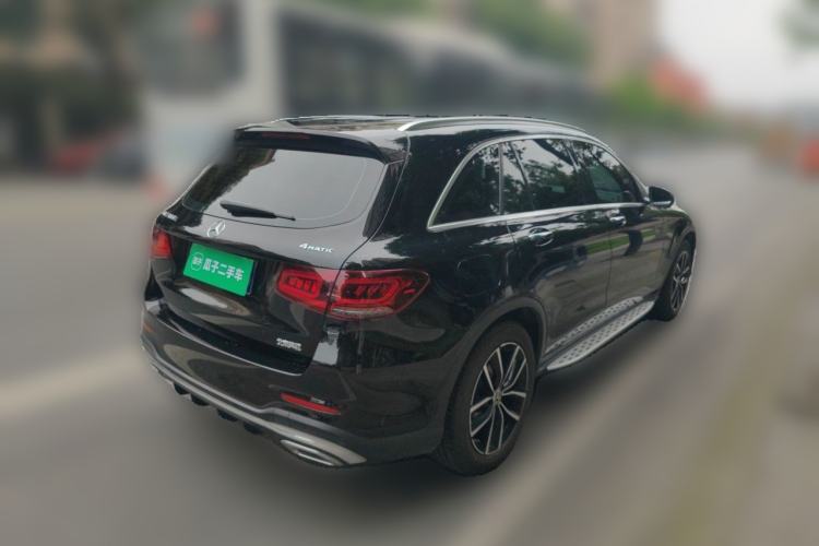 Used Mercedes-Benz GLC 2021 GLC 300 L 4MATIC Dynamic Model Rear Right 45 Deg