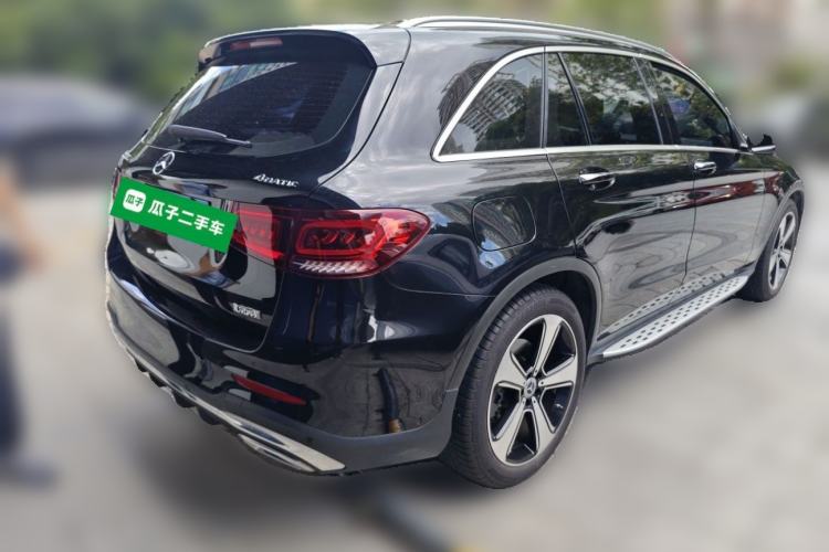 Used Mercedes-Benz GLC 2021 GLC 300 L 4MATIC Luxury Model Rear Right 45 Deg