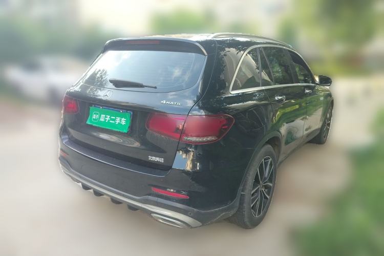 Used Mercedes-Benz GLC 2021 GLC 260 L 4MATIC Luxury Model Rear Right 45 Deg