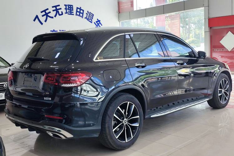 Used Mercedes-Benz GLC 2021 GLC 300 L 4MATIC Dynamic Model Rear Right 45 Deg