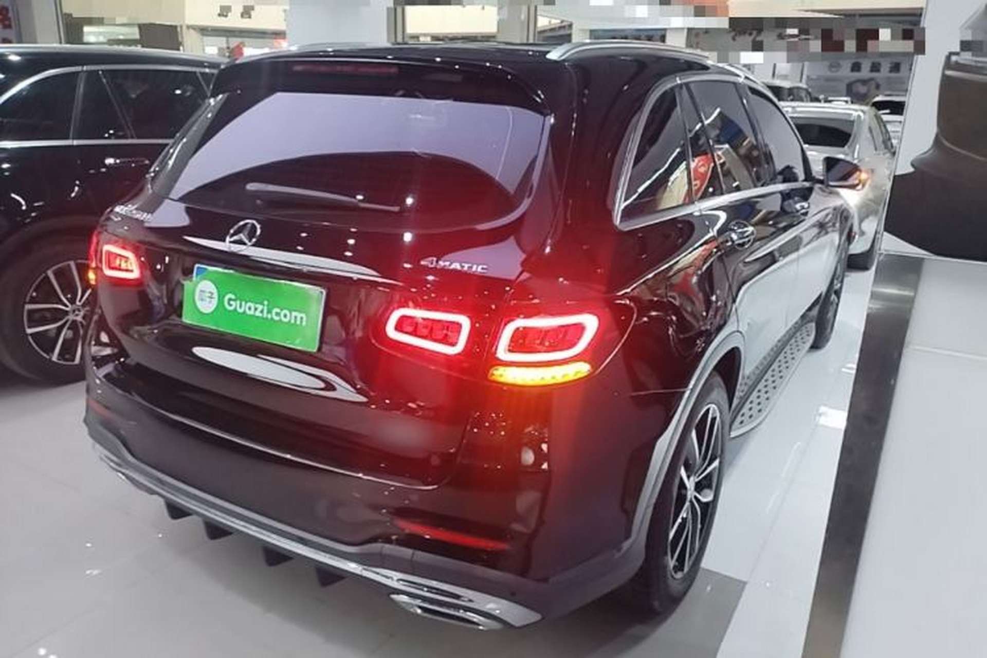 Used Mercedes-Benz GLC 2021 GLC 260 L 4MATIC Luxury Model Rear Right 45 Deg