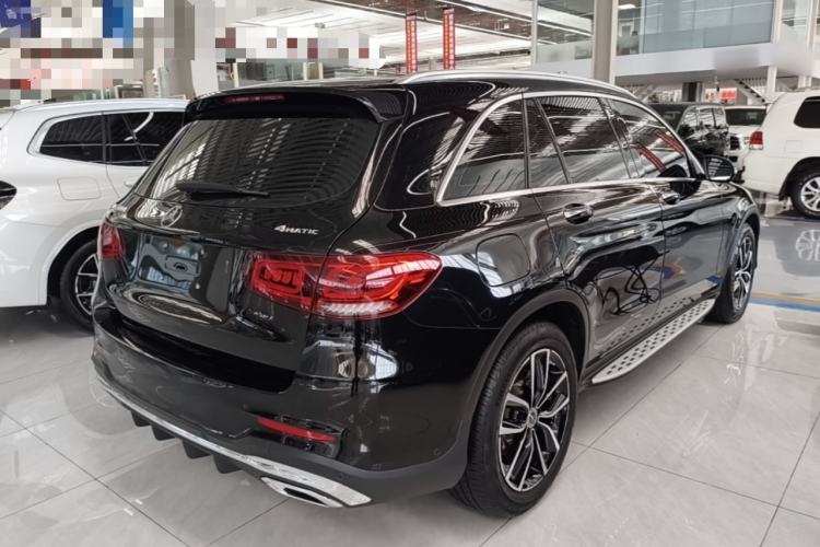 Used Mercedes-Benz GLC 2021 GLC 300 L 4MATIC Dynamic Model Rear Right 45 Deg