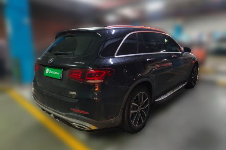 Used Mercedes-Benz GLC 2021 GLC 300 L 4MATIC Dynamic Model Rear Right 45 Deg