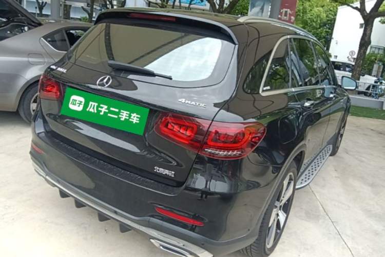 Used Mercedes-Benz GLC 2021 GLC 300 L 4MATIC Luxury Model Rear Right 45 Deg
