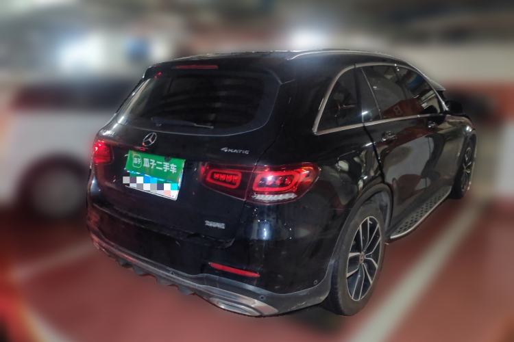 Used Mercedes-Benz GLC 2021 GLC 300 L 4MATIC Dynamic Model Rear Right 45 Deg