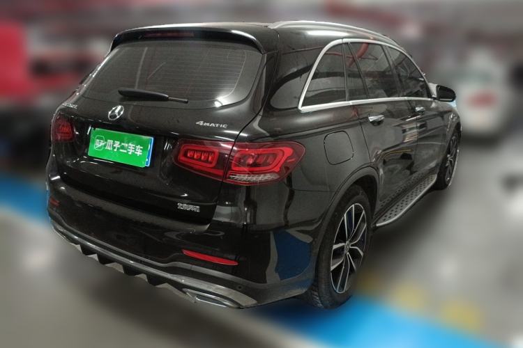 Used Mercedes-Benz GLC 2021 GLC 260 L 4MATIC Luxury Model Rear Right 45 Deg