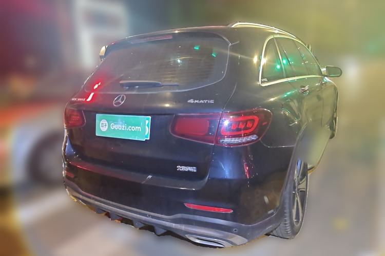Used Mercedes-Benz GLC 2021 GLC 300 L 4MATIC Luxury Model Rear Right 45 Deg