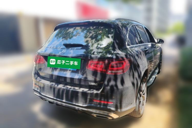 Used Mercedes-Benz GLC 2021 GLC 300 L 4MATIC Dynamic Model Rear Right 45 Deg