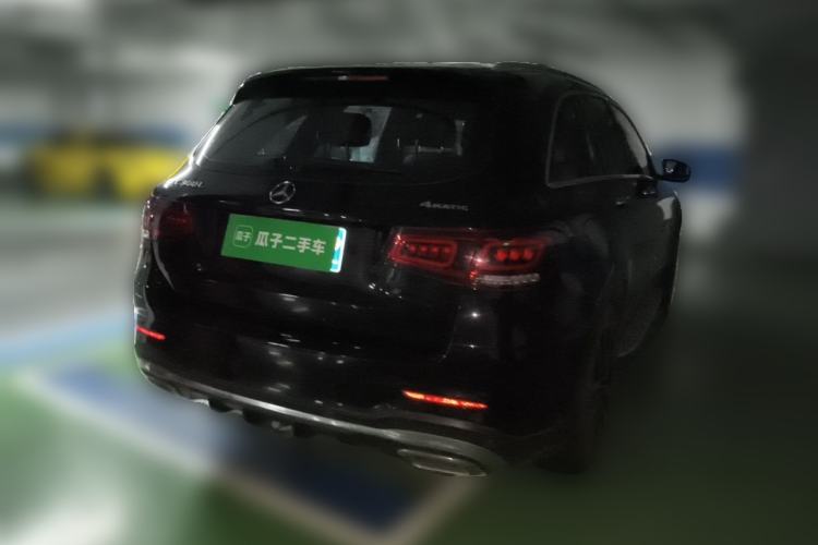 Used Mercedes-Benz GLC 2021 GLC 300 L 4MATIC Dynamic Model Rear Right 45 Deg