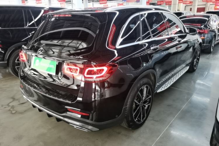Used Mercedes-Benz GLC 2021 GLC 300 L 4MATIC Dynamic Model Rear Right 45 Deg