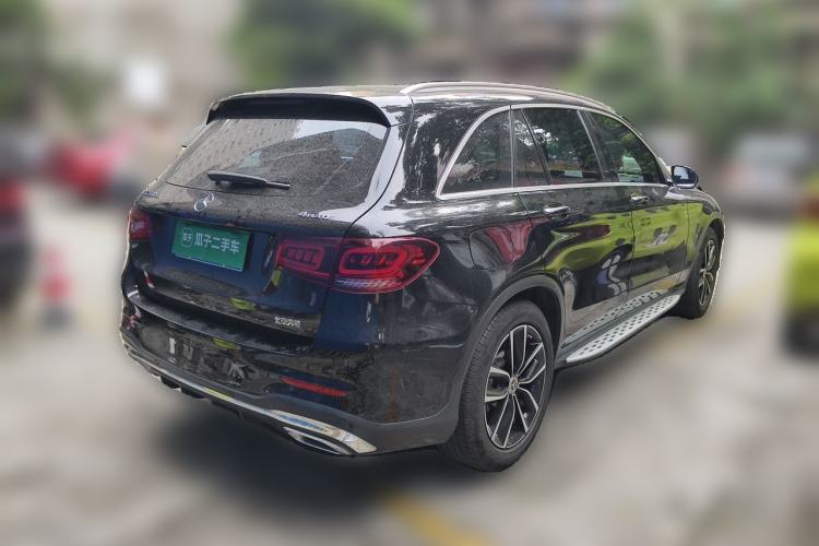 Used Mercedes-Benz GLC 2021 GLC 300 L 4MATIC Dynamic Model Rear Right 45 Deg