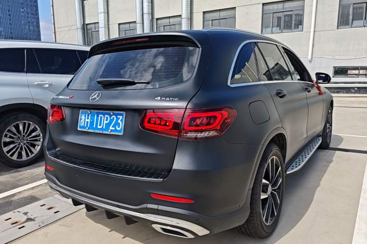 Used Mercedes-Benz GLC 2021 GLC 300 L 4MATIC Dynamic Model Rear Right 45 Deg