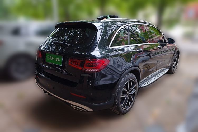 Used Mercedes-Benz GLC 2021 GLC 300 L 4MATIC Dynamic Model Rear Right 45 Deg
