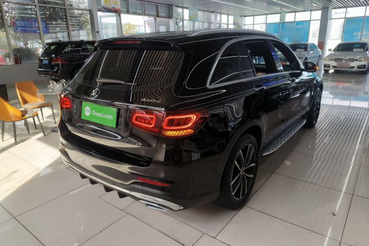 Used Mercedes-Benz GLC 2021 GLC 300 L 4MATIC Dynamic Model Rear Right 45 Deg