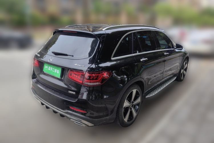 Used Mercedes-Benz GLC 2021 GLC 300 L 4MATIC Luxury Model Rear Right 45 Deg