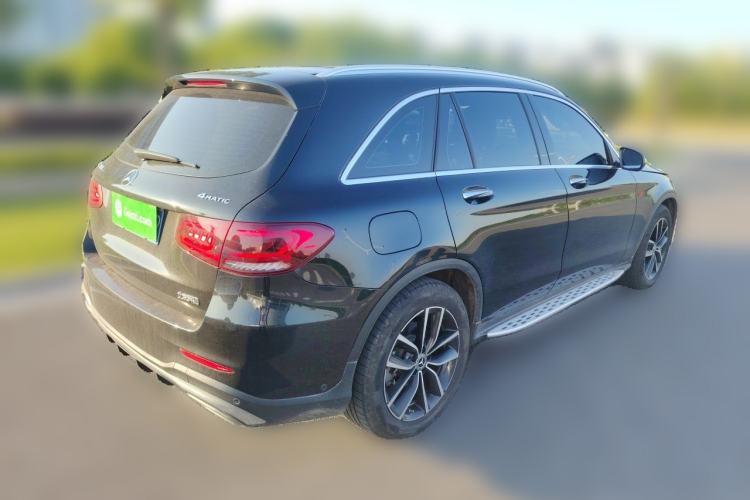 Used Mercedes-Benz GLC 2021 GLC 300 L 4MATIC Dynamic Model Rear Right 45 Deg