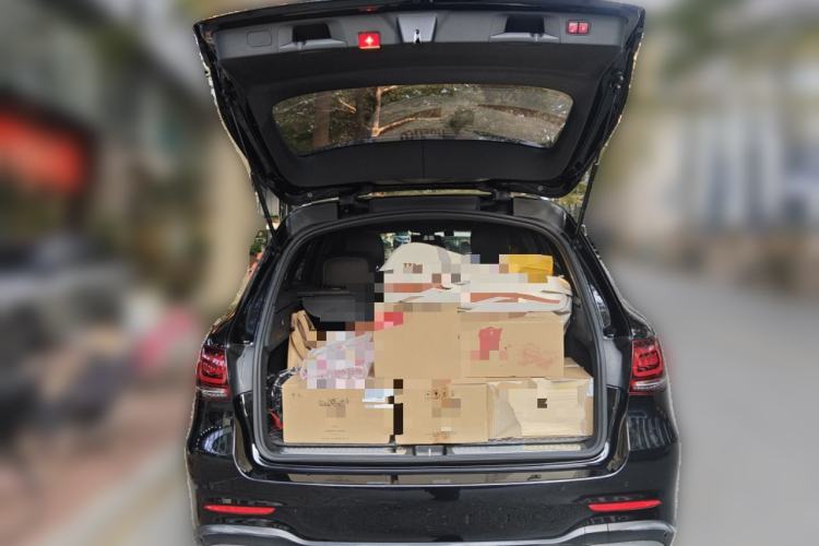 Used Mercedes-Benz GLC 2021 GLC 260 L 4MATIC Luxury Model Trunk