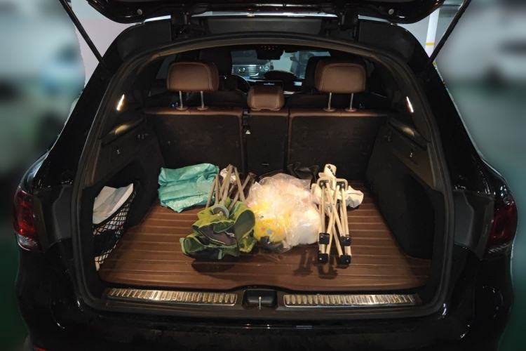 Used Mercedes-Benz GLC 2021 GLC 300 L 4MATIC Luxury Model Trunk