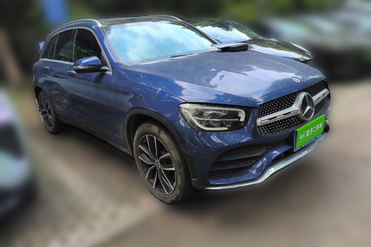 Used Mercedes-Benz GLC 2021 GLC 260 L 4MATIC Luxury Model Front Right 45 Deg