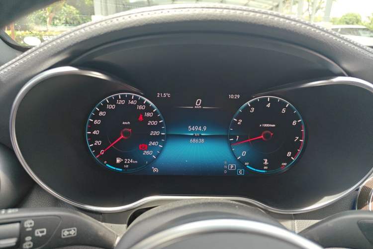 Used Mercedes-Benz GLC 2021 GLC 260 L 4MATIC Luxury Model Instrument Cluster