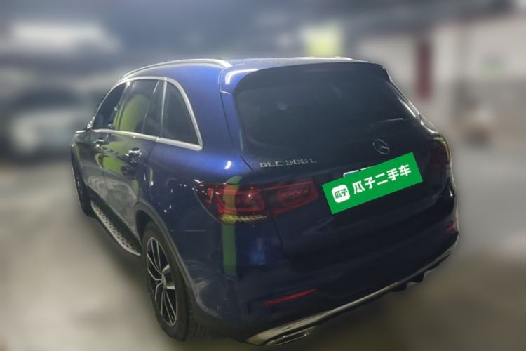 Used Mercedes-Benz GLC 2021 GLC 300 L 4MATIC Dynamic Model Rear Left 45 Deg